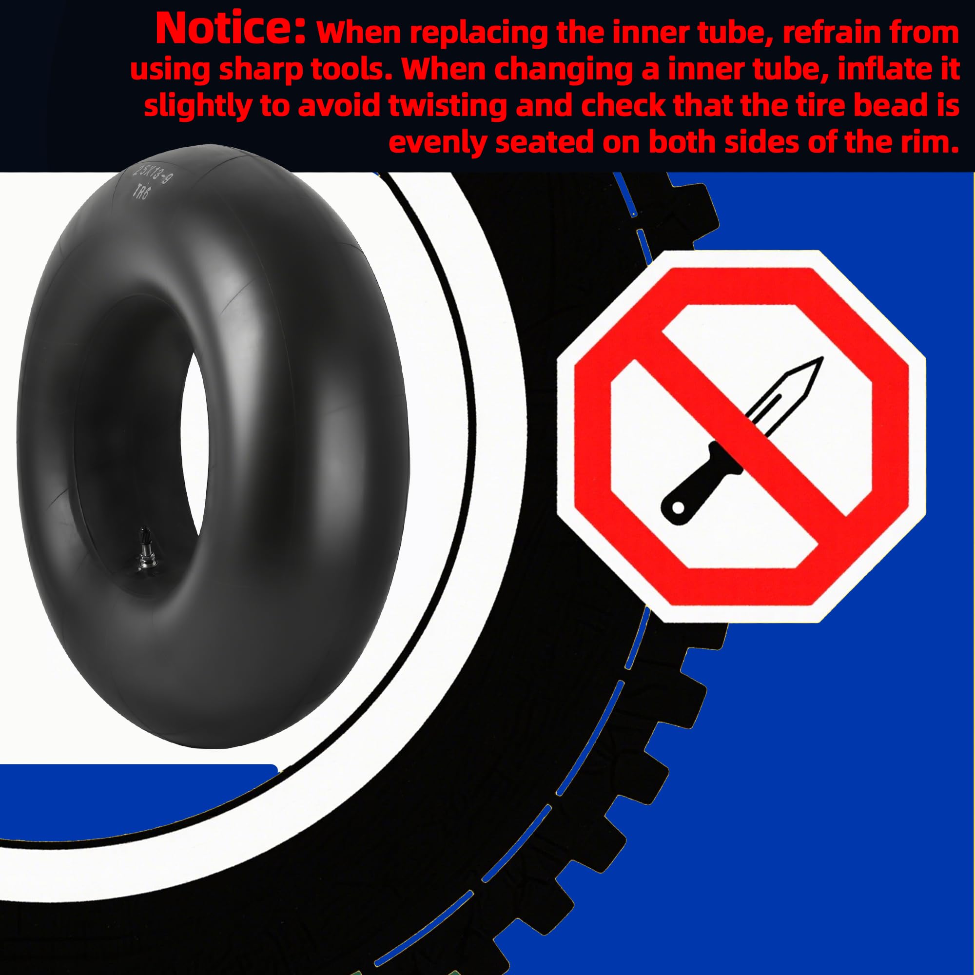 AR-PRO inner tubes for various outdoor equipment