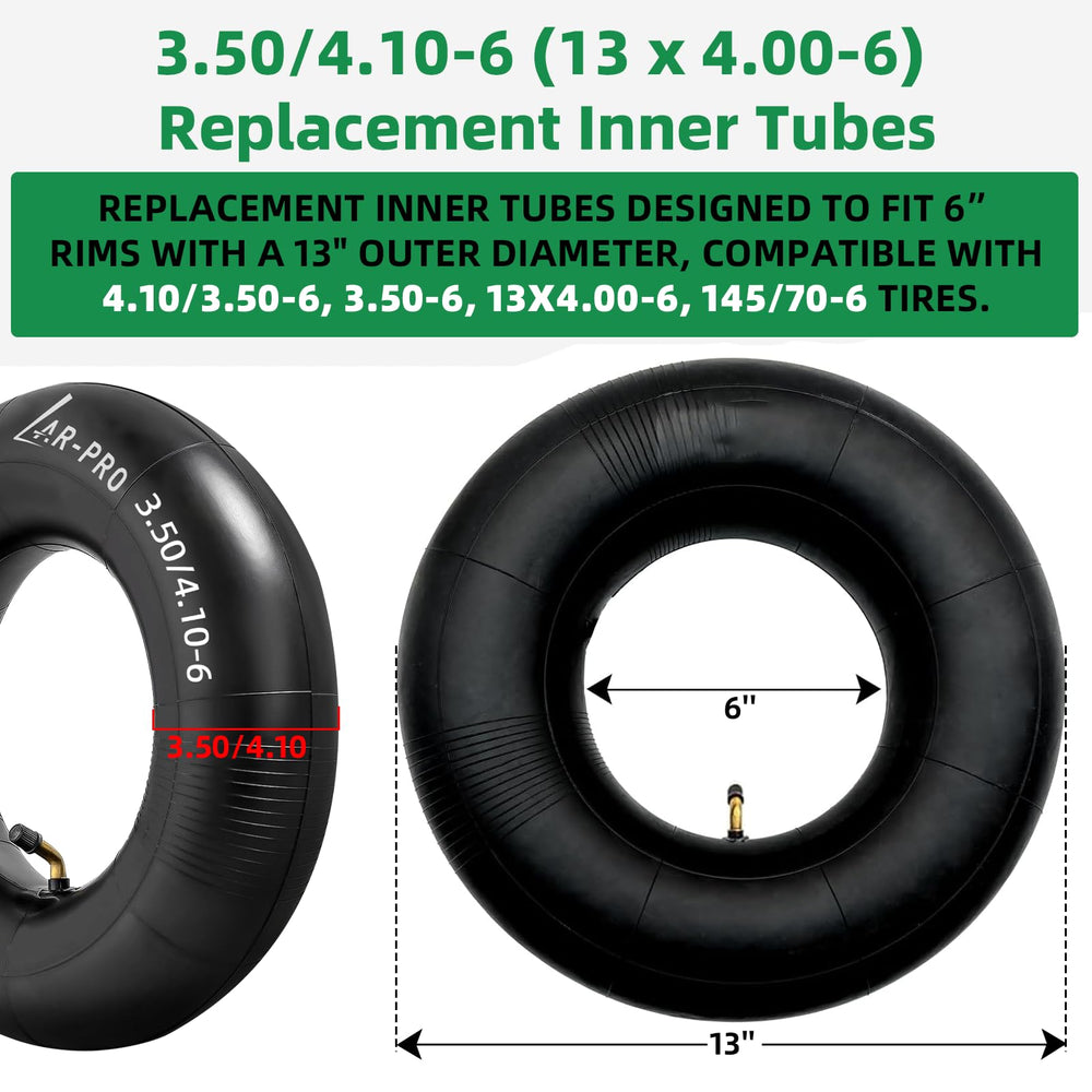 AR-PRO inner tubes packaging with product specifications