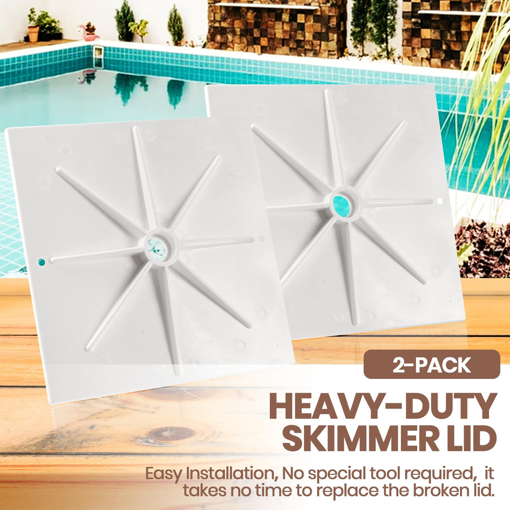AR-PRO skimmer lid replacement set of two on display