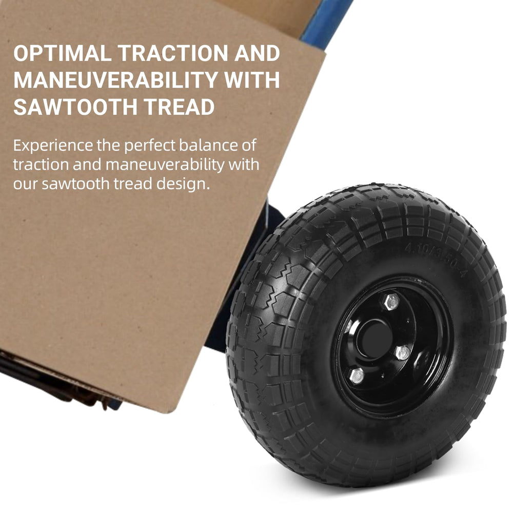 AR-PRO solid tire with load capacity highlighted