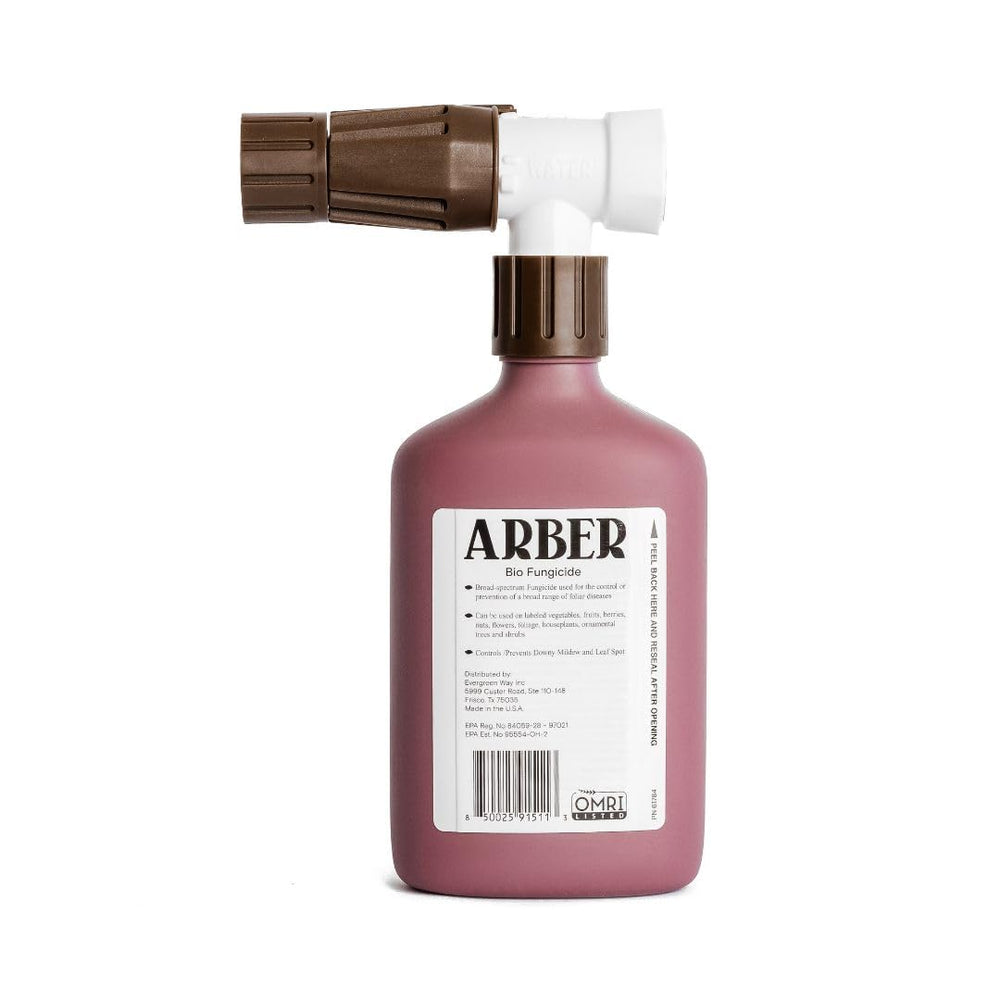 ARBER Organic Lawn Fungicide RTS label with usage instructions