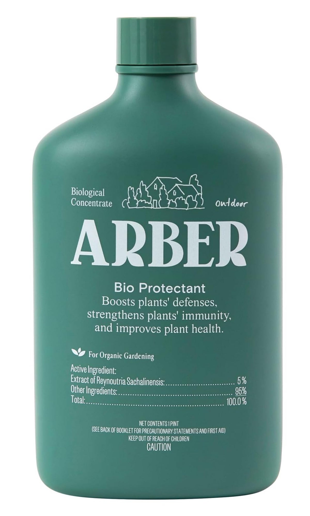 ARBER Organic Plant Fungicide 16 oz bottle front view