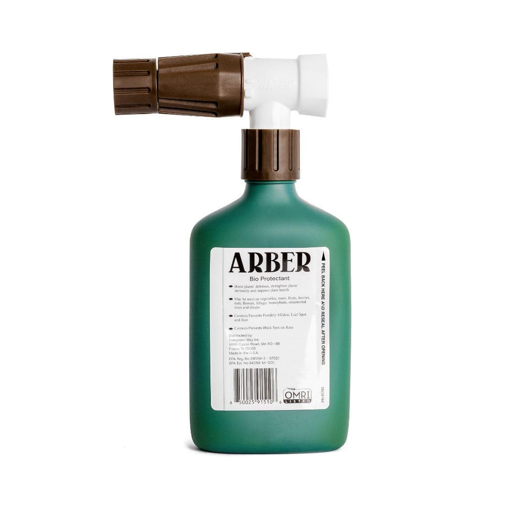 ARBER Organic Tomato & Vegetable Fungicide RTS 16 oz shown with various vegetables