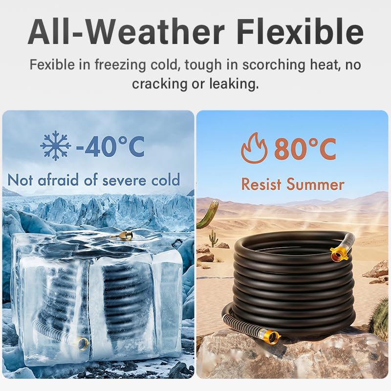ARBUTUS 5/8 x 10ft hose with kink-resistant feature