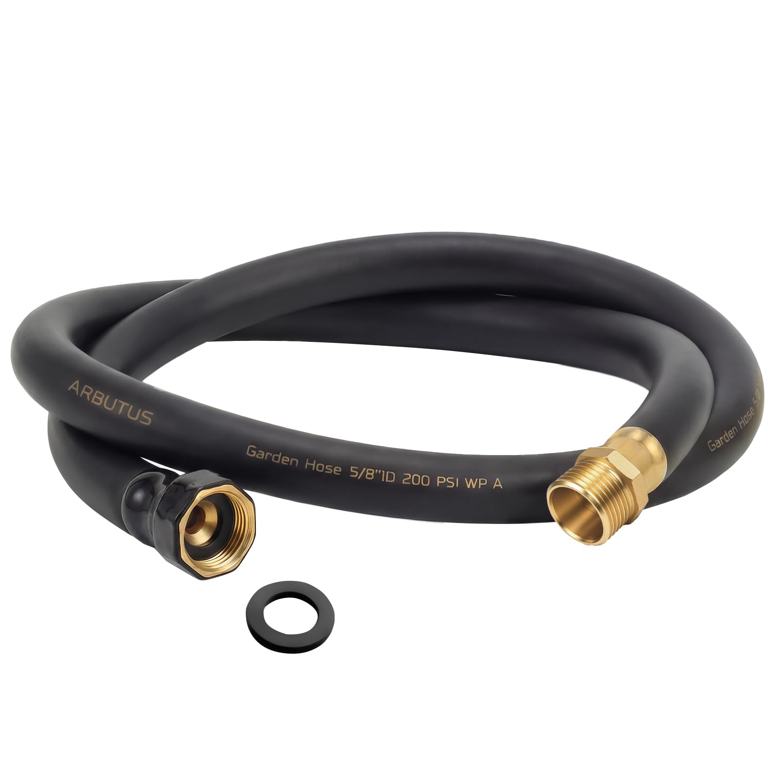 ARBUTUS 5/8" x 5ft Heavy Duty Garden Hose front view