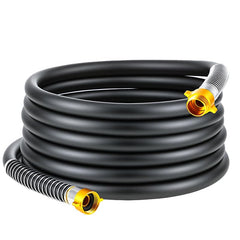 ARBUTUS Garden Hose 5/8-inch x 25ft black model front view
