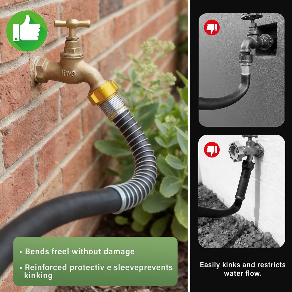 ARBUTUS heavy duty garden hose showing 4-ply construction