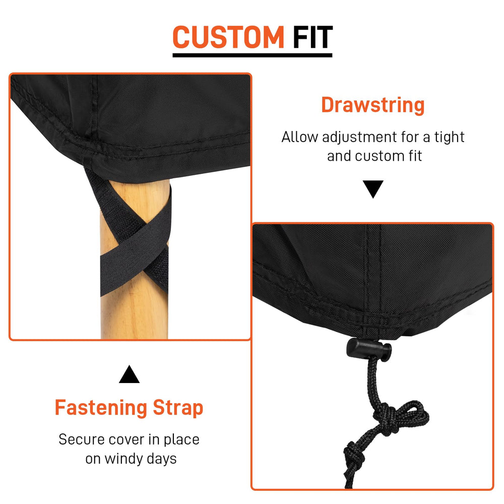 Arcedo Outdoor Lounge Chair Cover showcasing waterproof material