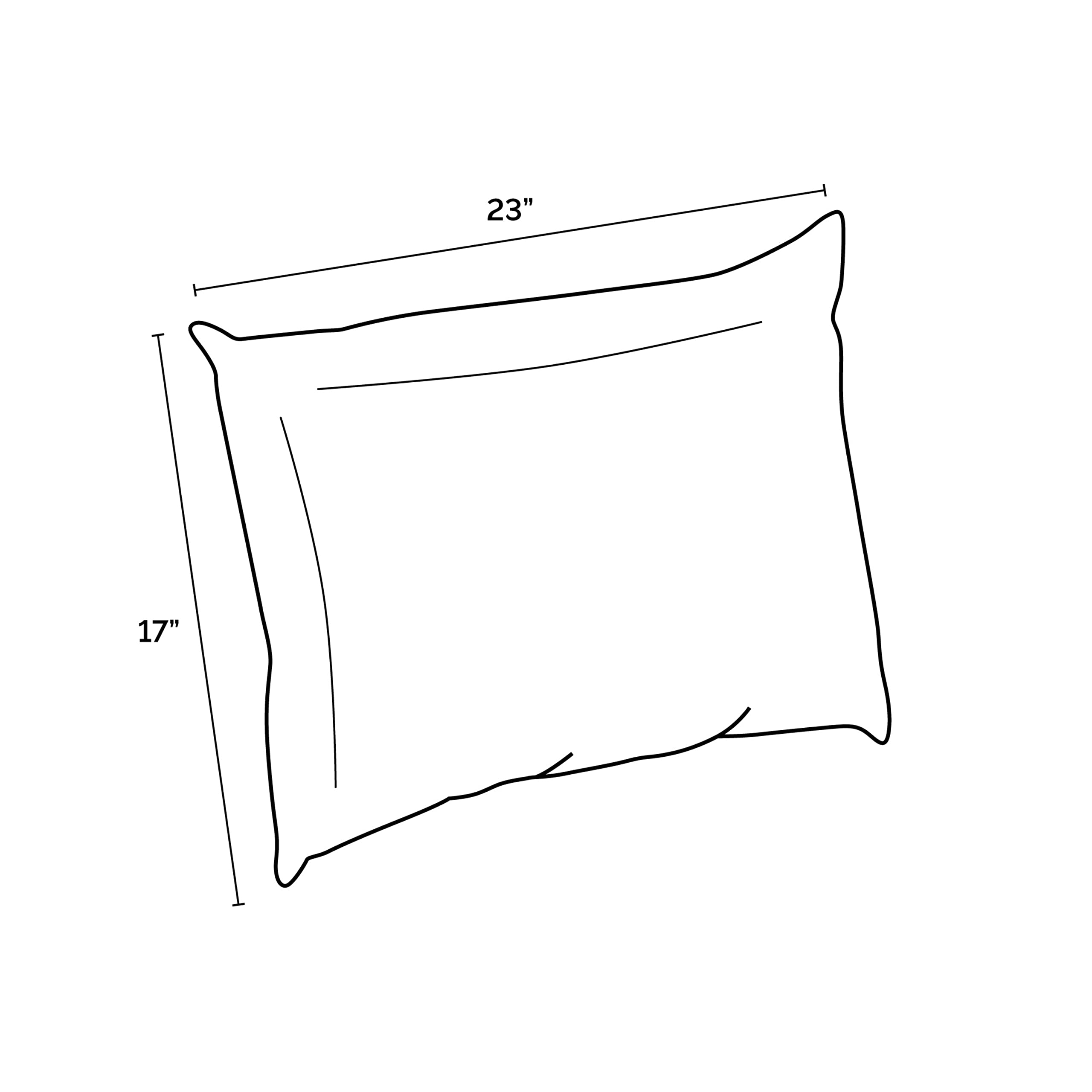 Arden Deep Seat Pillow Back Cushion placed on patio furniture