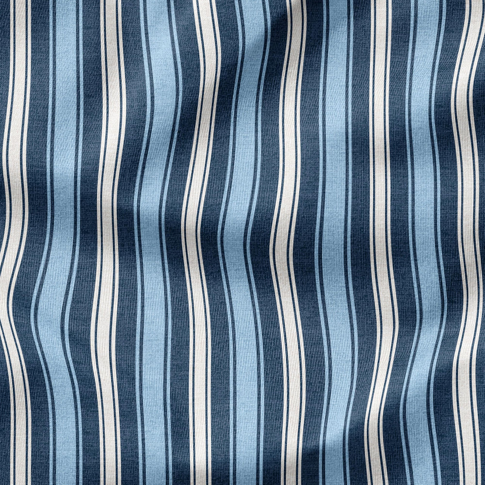 Arden Outdoor Cushion in Striped for the Heart on a garden chair