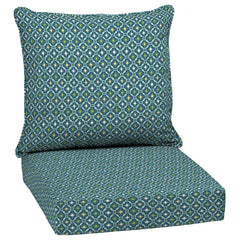 Arden Outdoor Deep Seat Cushion Set Alana Tile front view