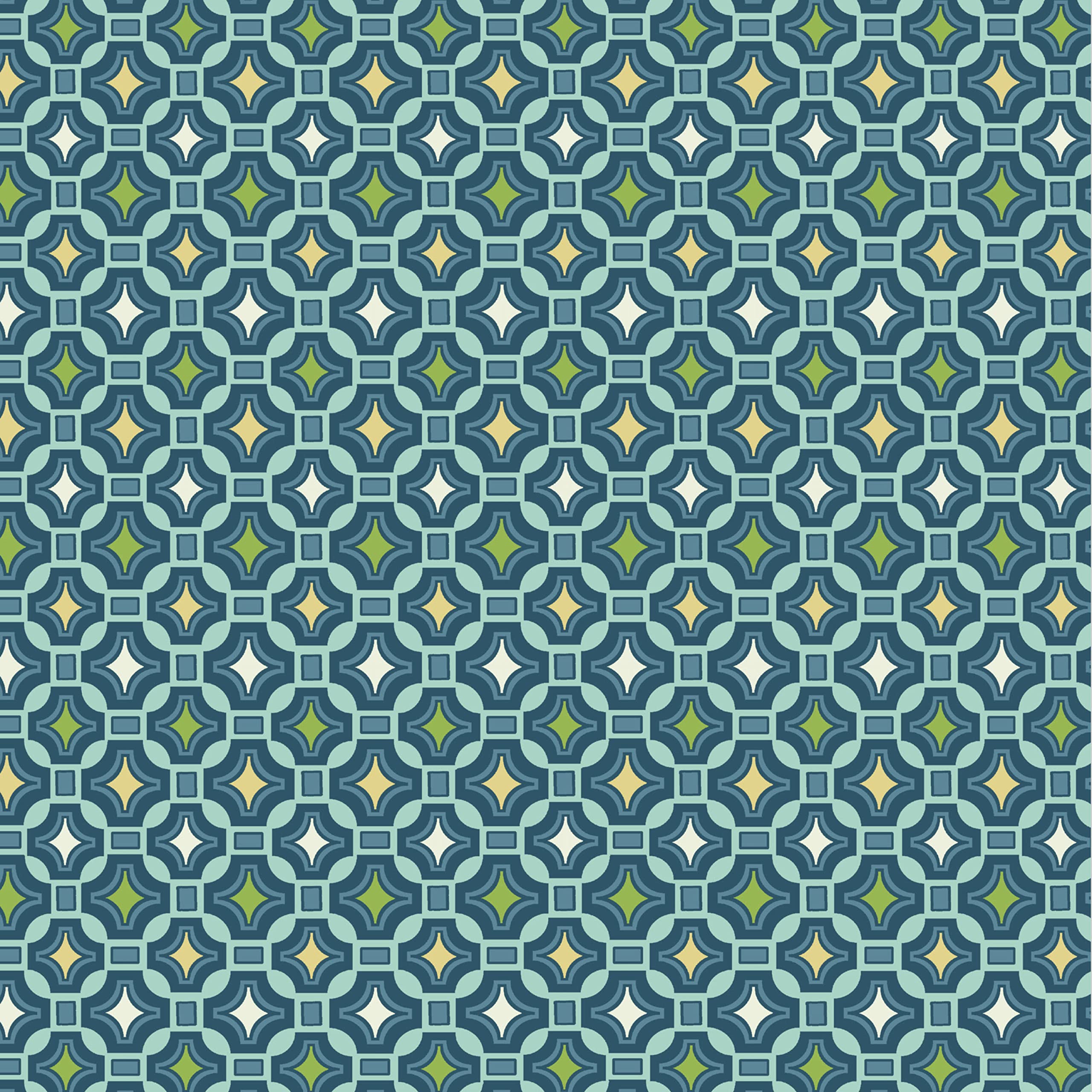 Arden Outdoor Deep Seat Cushion Set Alana Tile pattern