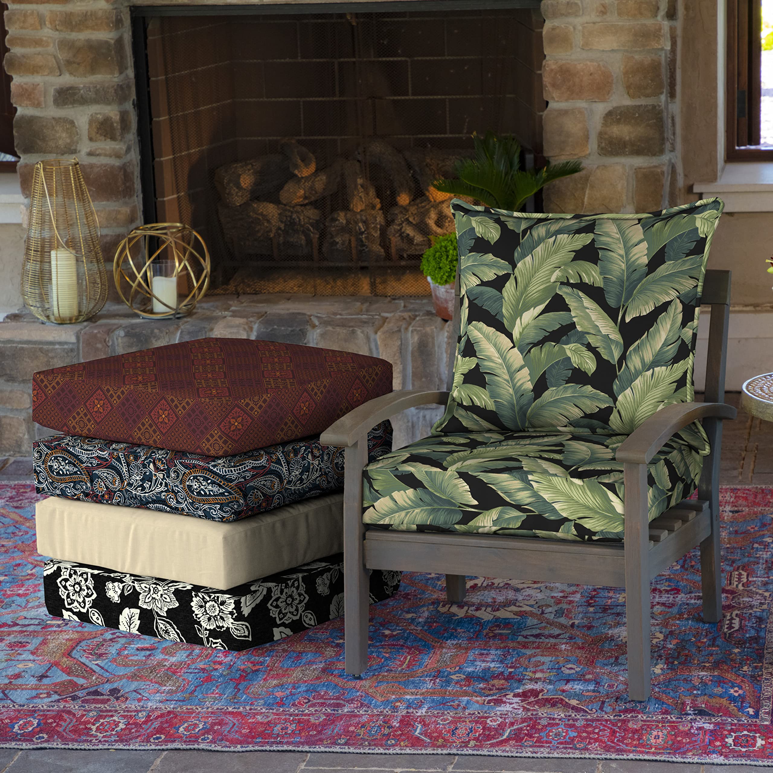 Arden Outdoor Deep Seat Cushion Set packaging