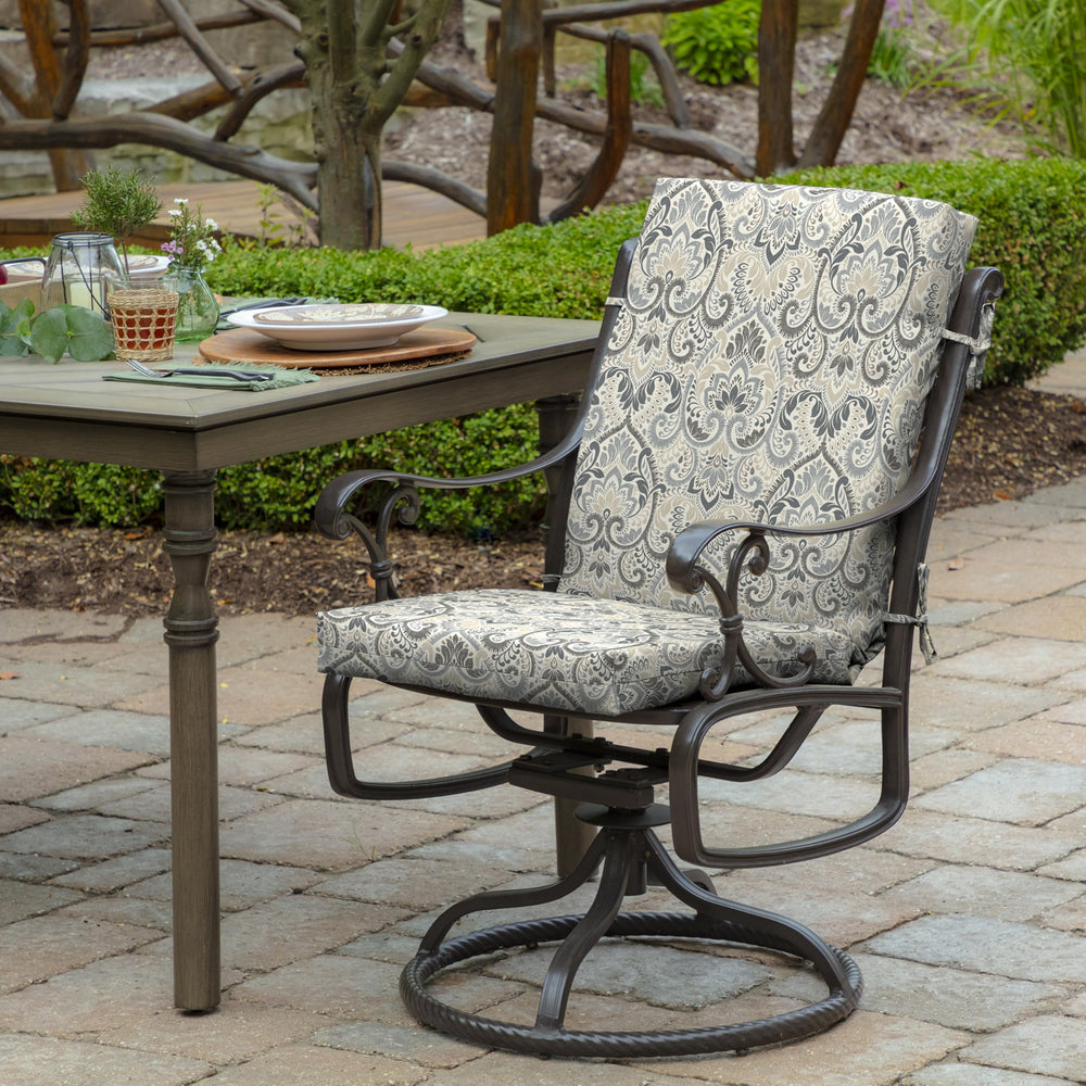 Arden Selections Midback Chair Cushion side view showing thickness