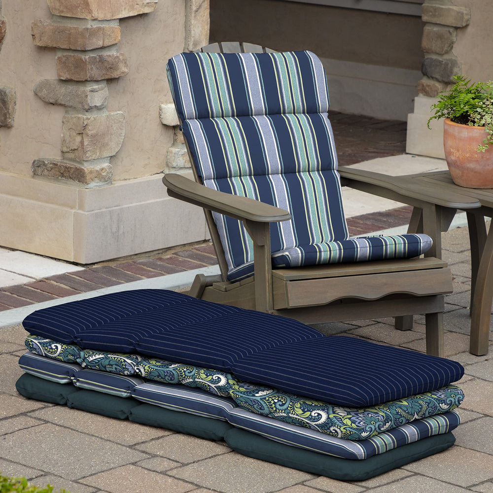 Arden Selections Outdoor Chair Cushion in a garden setting