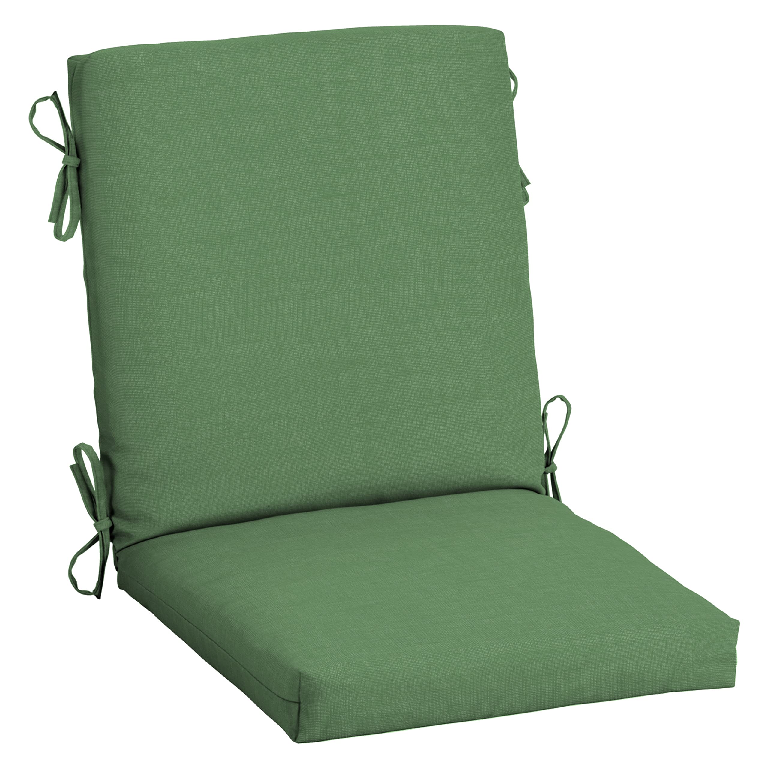 Arden Selections Outdoor Midback Chair Cushion in Moss Green