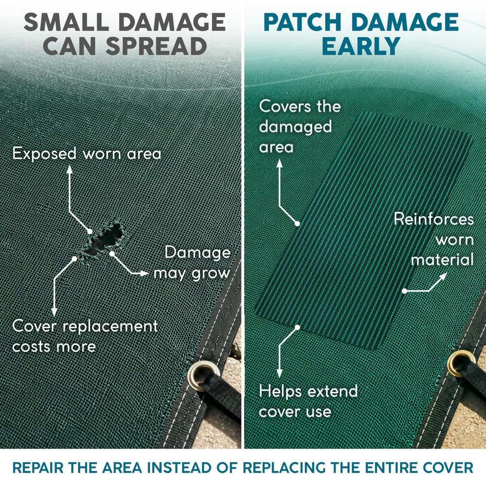 ARDILA VEELA Pool Cover Patch dimensions 4x8 inches