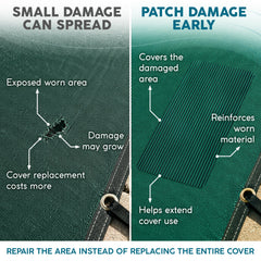 ARDILA VEELA Pool Cover Patch dimensions 4x8 inches