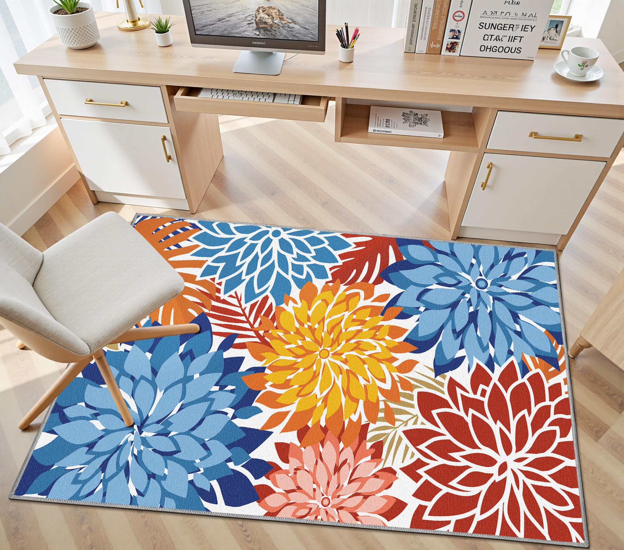 Arenarug Outdoor Rug displayed on a patio setting