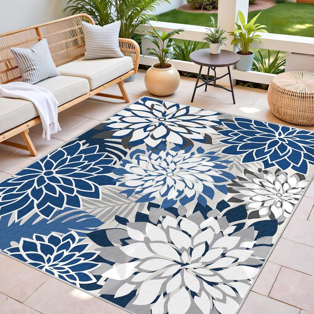 Arenarug outdoor rug during a barbecue gathering