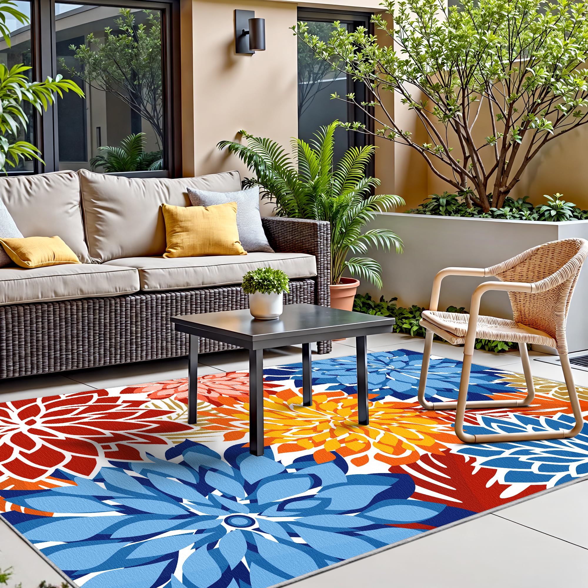 Arenarug Outdoor Rug folded for storage
