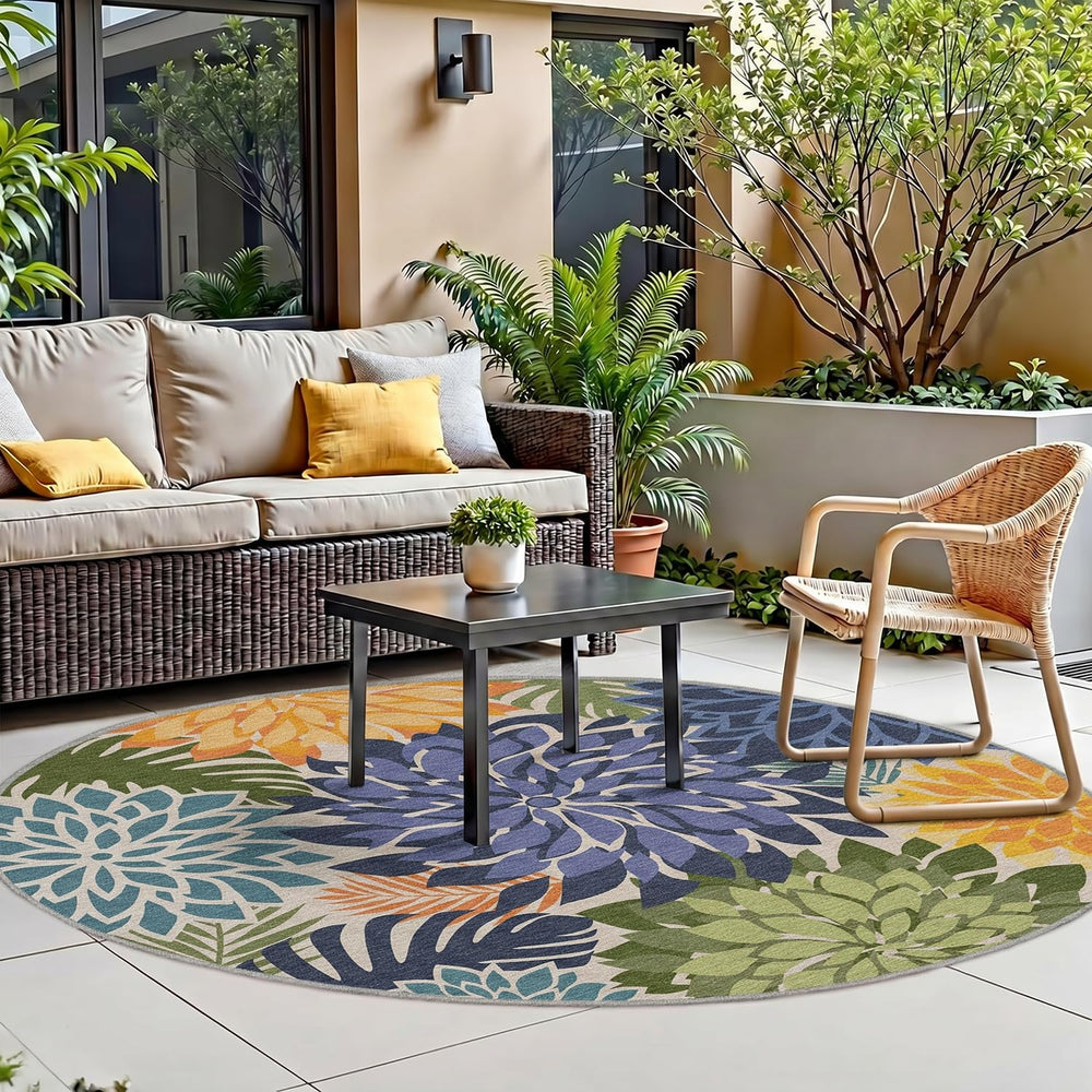 Arenarug Outdoor Rug rolled up for storage