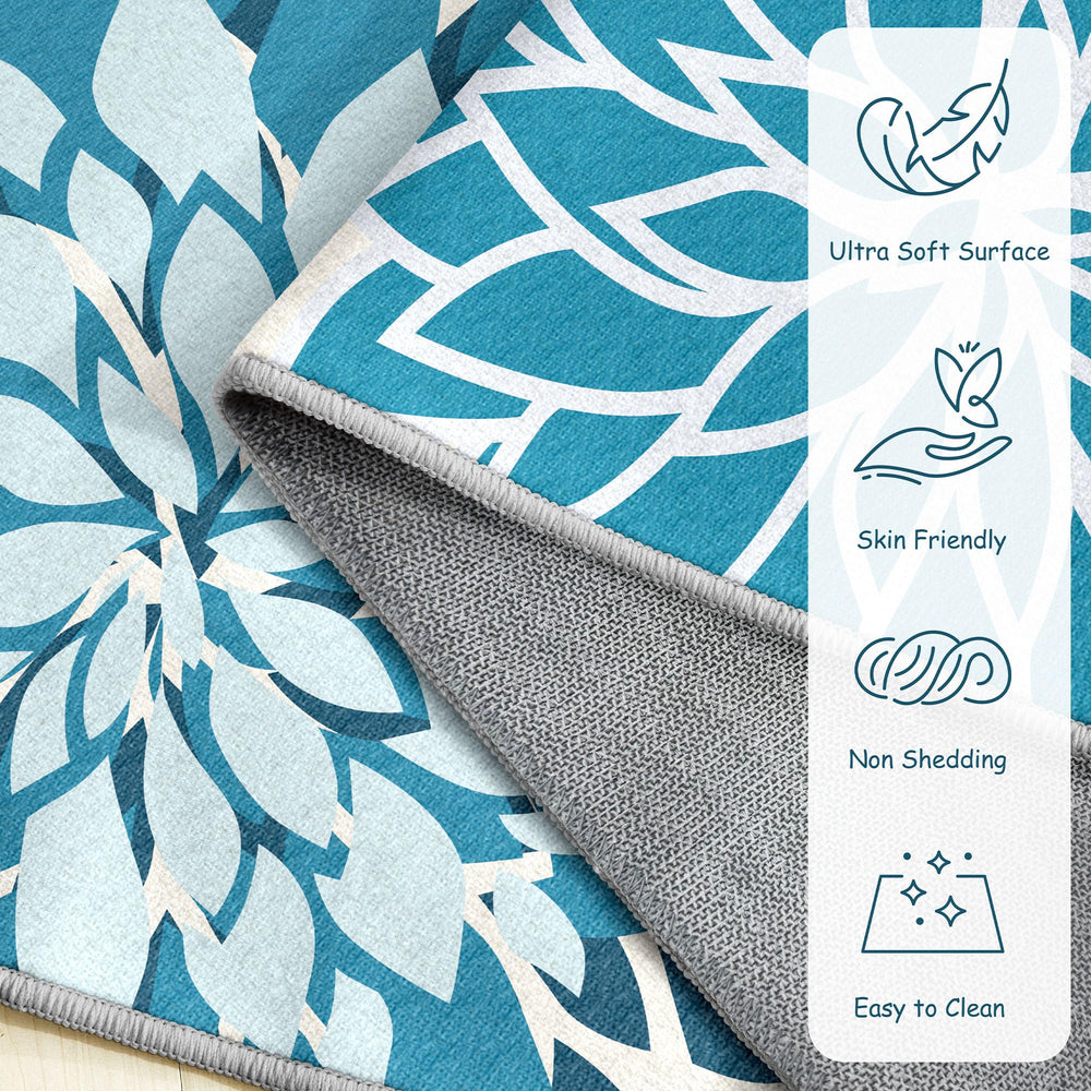 Arenarug Outdoor Rug showing non-slip backing