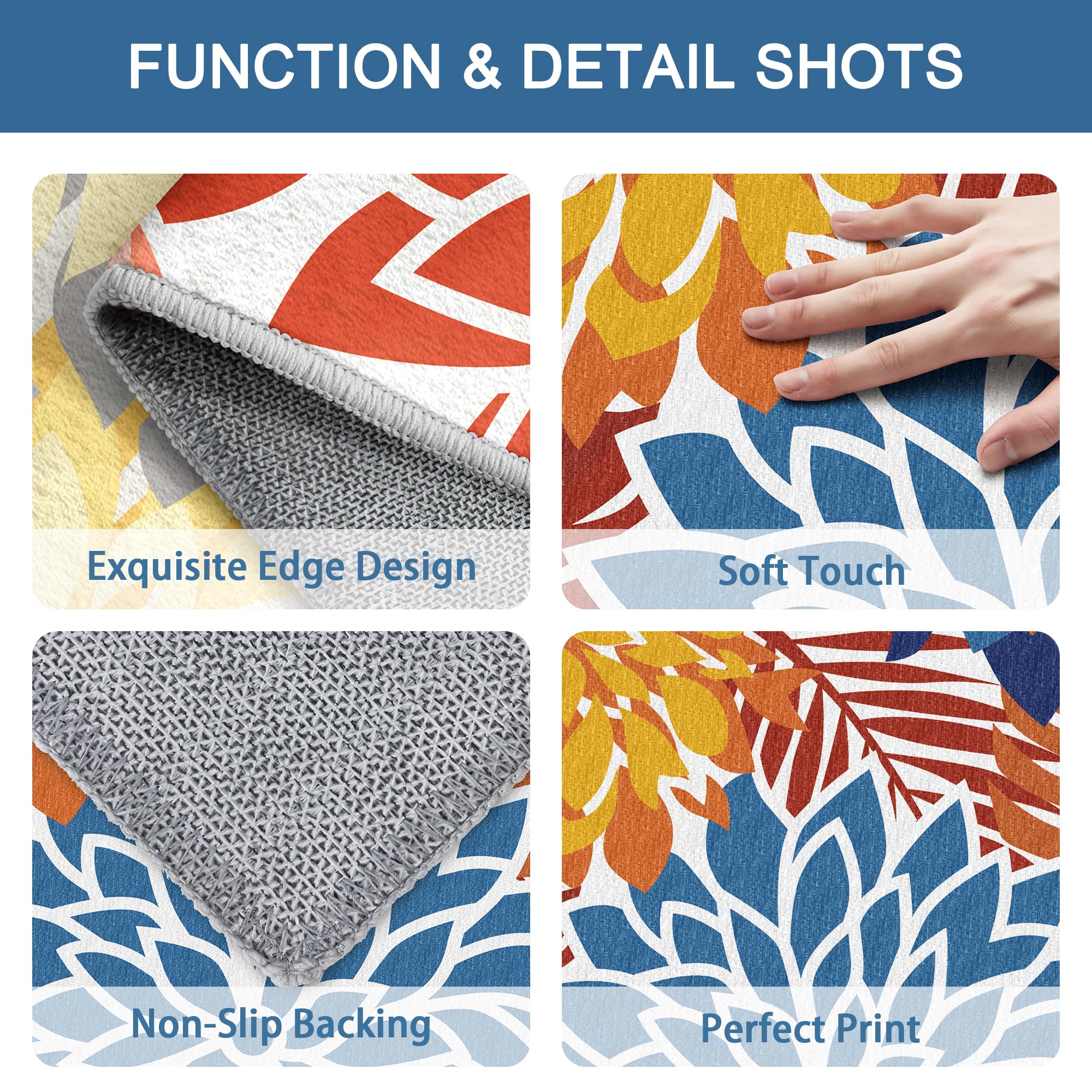 Arenarug Outdoor Rug showing vibrant colors in sunlight