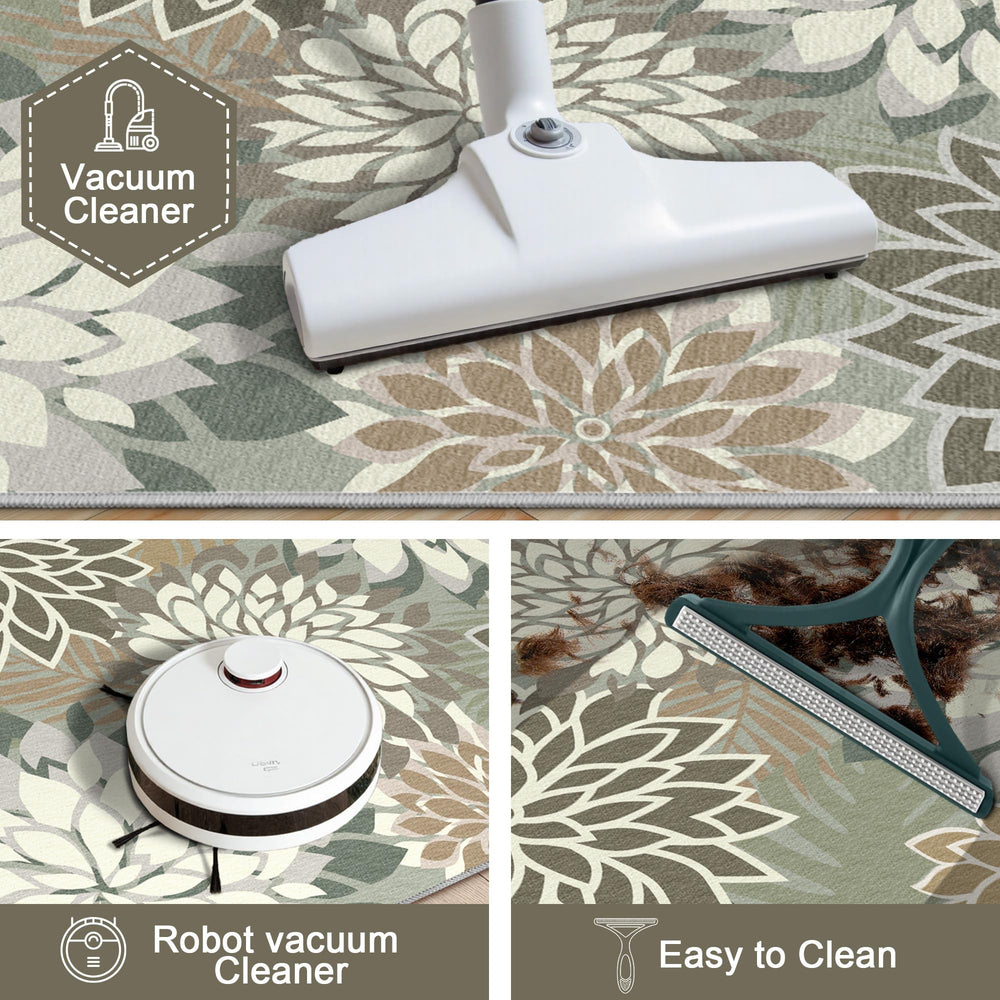 Arenarug Outdoor Rug washed with hose in outdoor setting