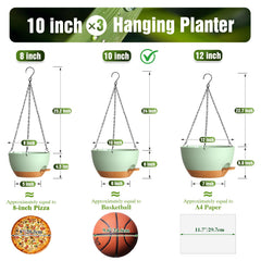 Areutxbis hanging planter showing efficient drainage openings