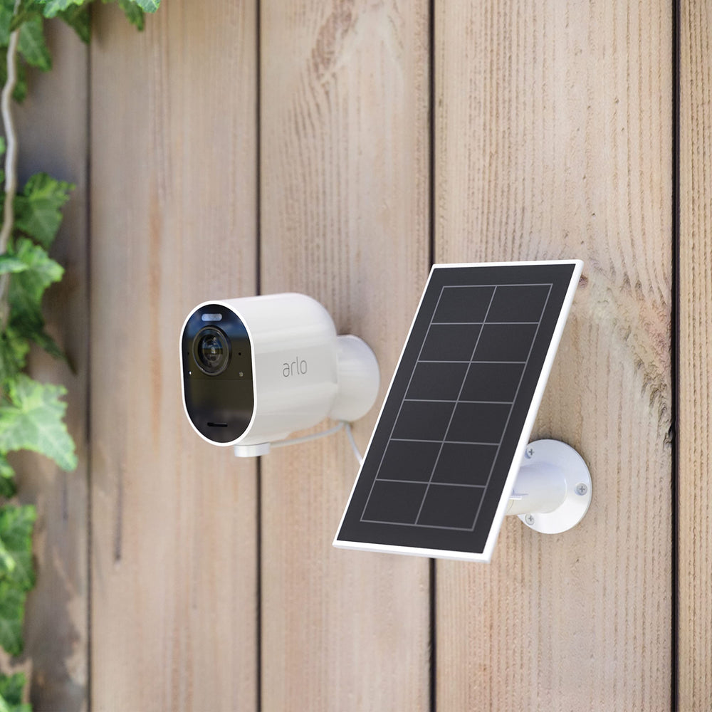 Arlo Solar Panel Charger on outdoor mount