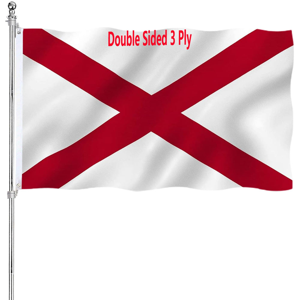 ARSOF Alabama State Flag 3x5 double sided front view