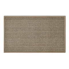 Artoid Mode 17x29 inch doormat front view in beige grey