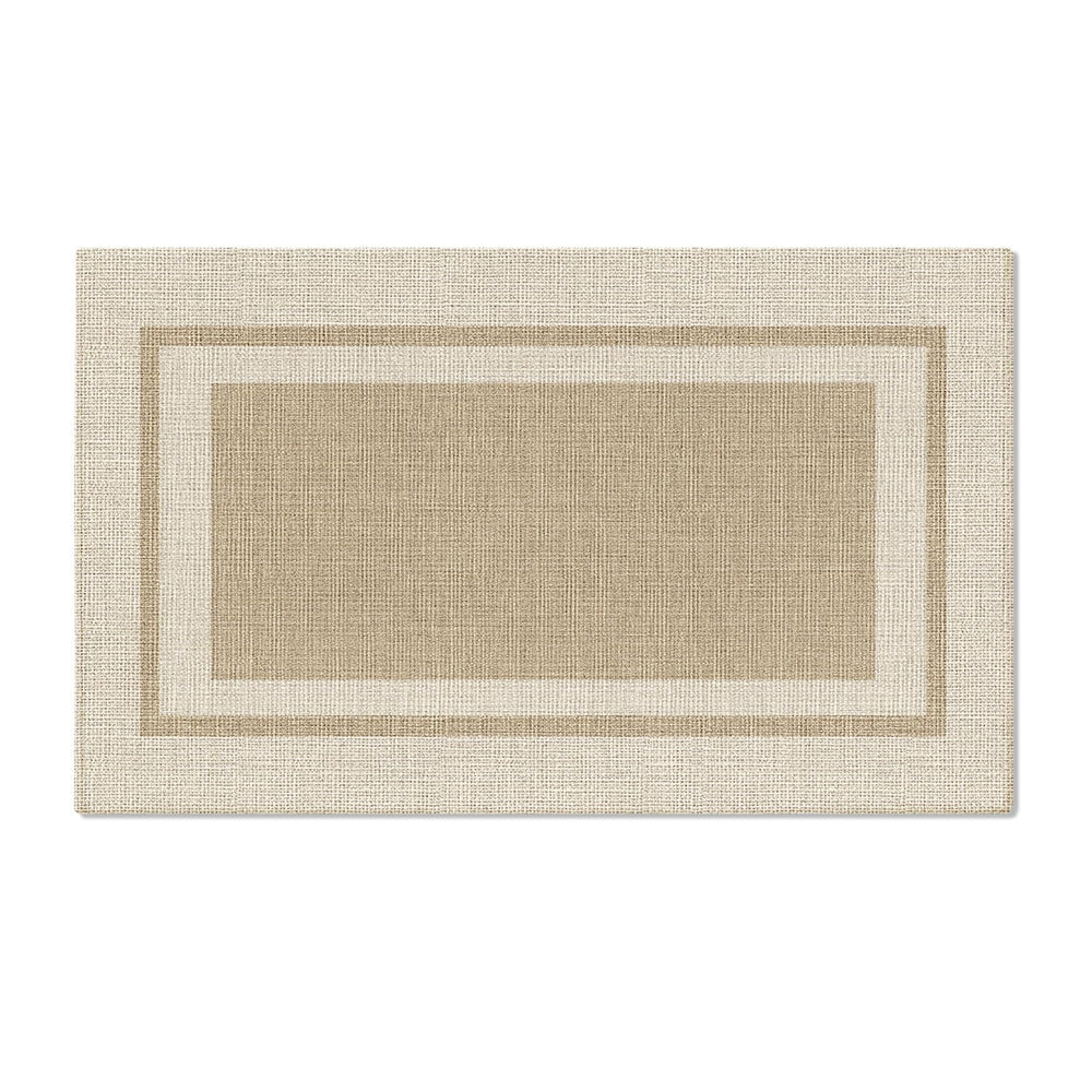 Artoid Mode Beige Non-Skid Doormat front view