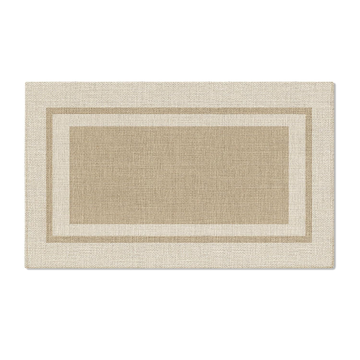 Artoid Mode Beige Non-Skid Doormat front view