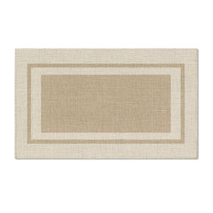 Artoid Mode Beige Non-Skid Doormat front view