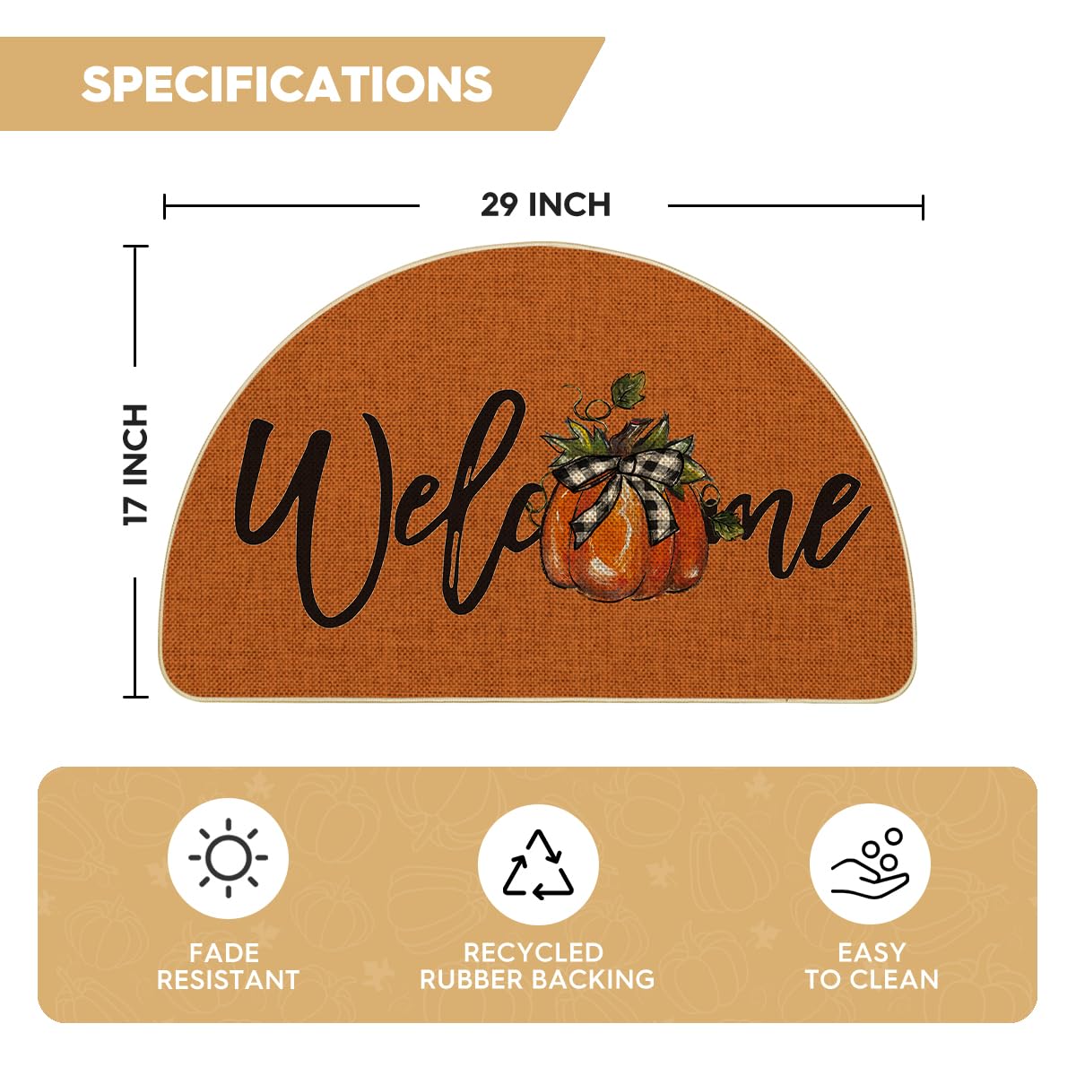 Artoid Mode doormat in a garden setting