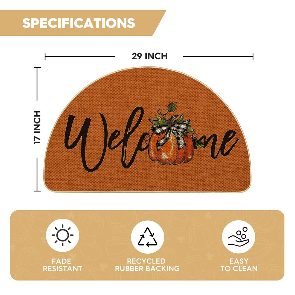 Artoid Mode doormat in a garden setting
