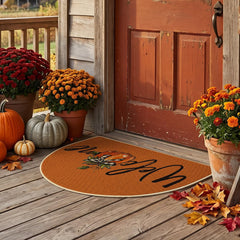 Artoid Mode doormat on a porch entrance