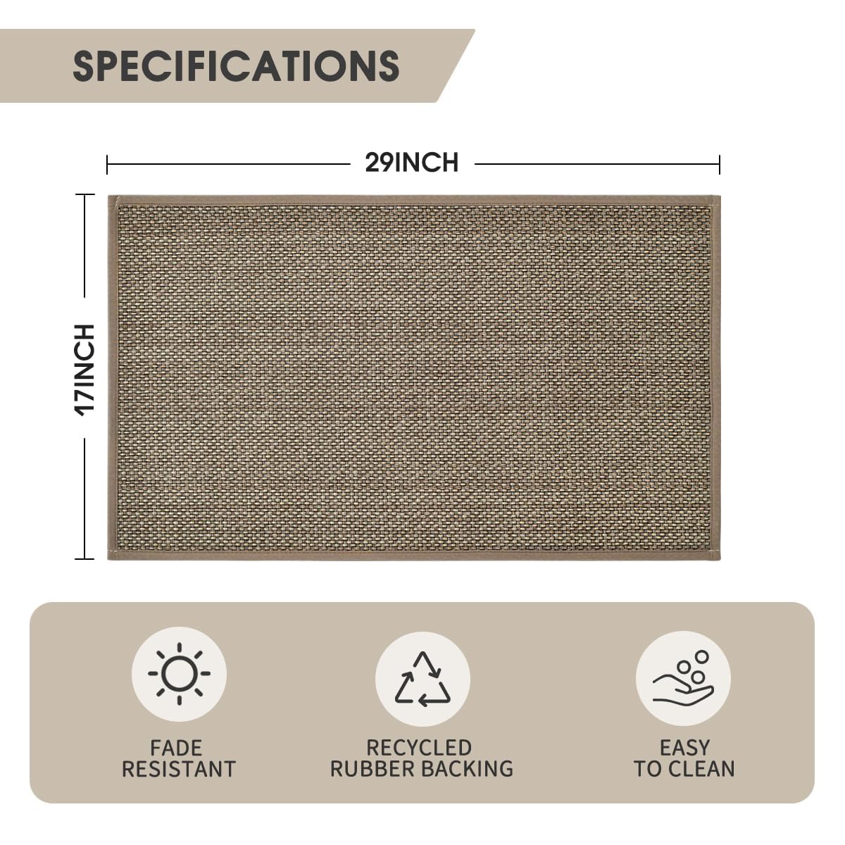 Artoid Mode doormat showing absorbent surface