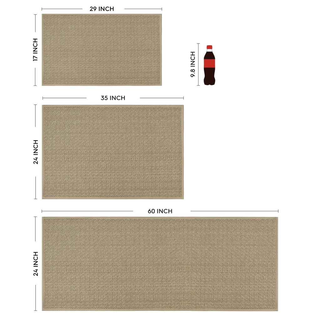 Artoid Mode Kitchen Doormat 24x35 inch elegant edging