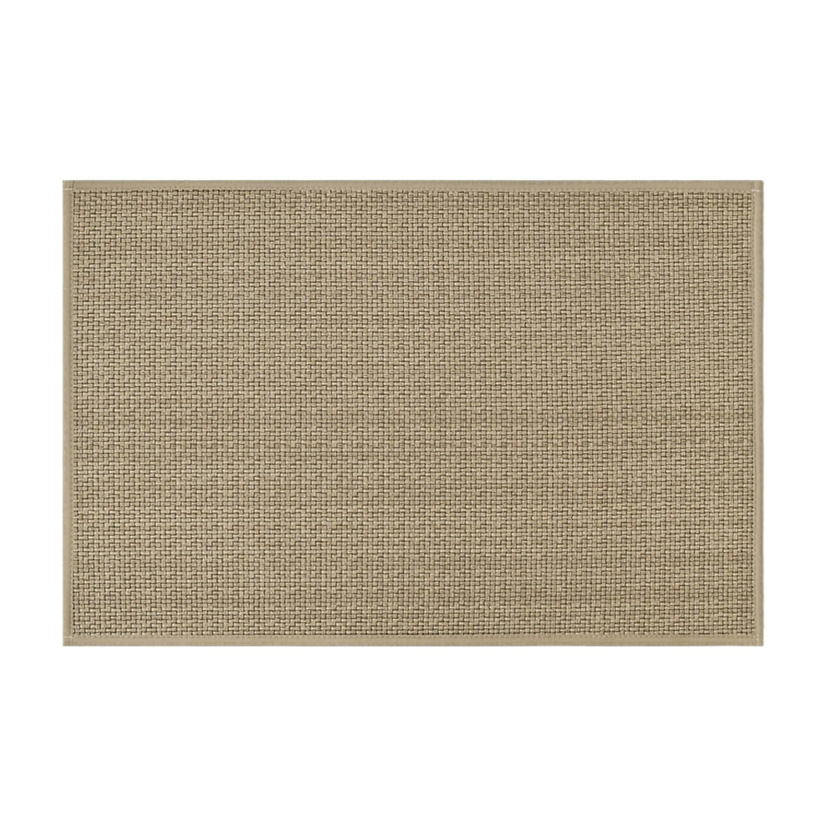 Artoid Mode Kitchen Doormat 24x35 inch front view, linen colour