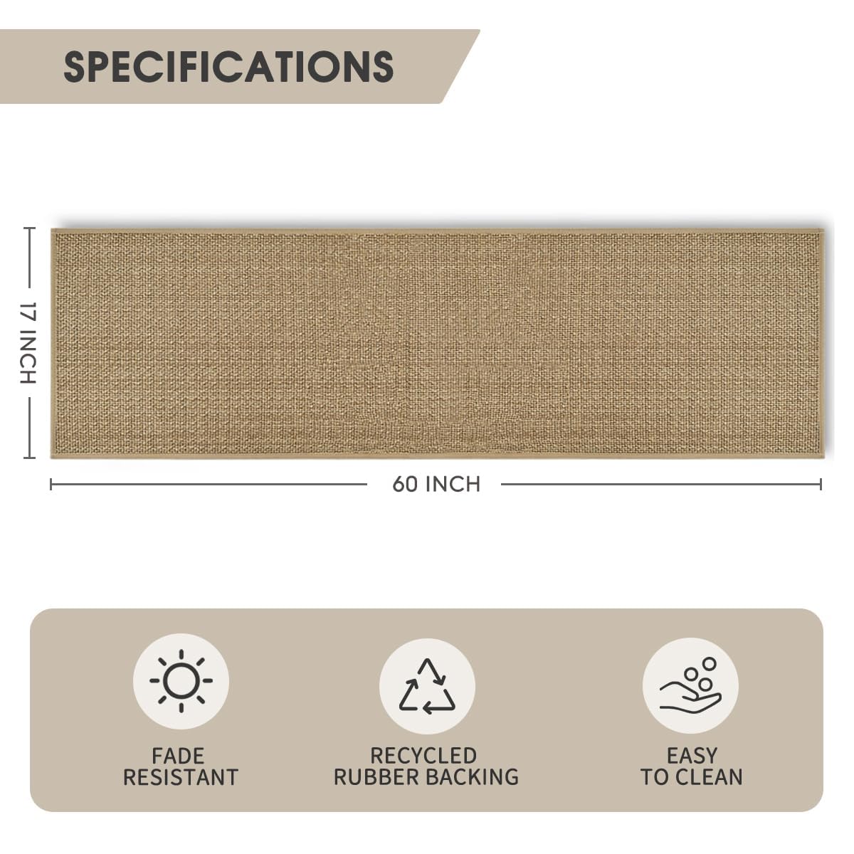 Artoid Mode Kitchen Doormat being washed in a machine