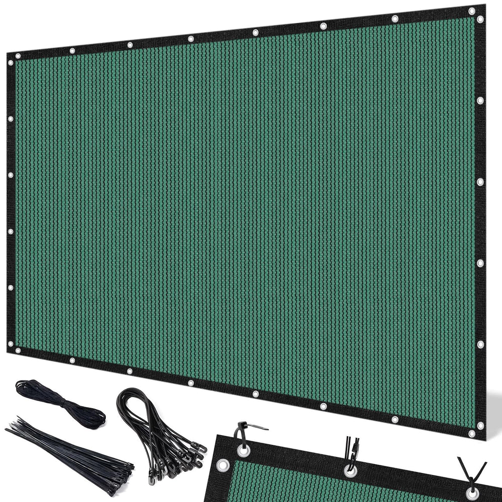 Artpuch 90% Sun Shade Cloth 8x10 FT green front view