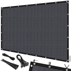 Artpuch 90% Sun Shade Cloth front view in Blue Grey