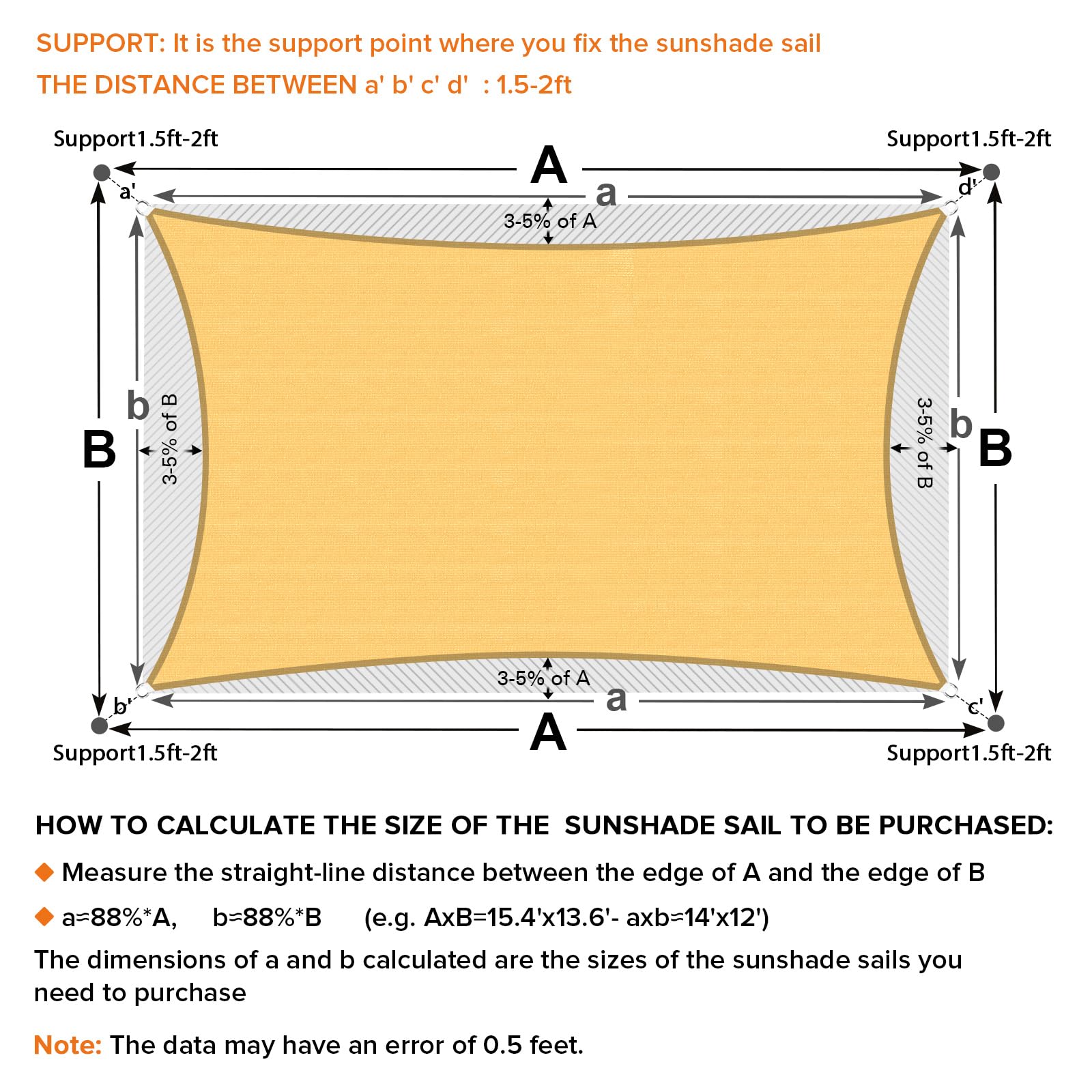 Artpuch shade sail in garden setting
