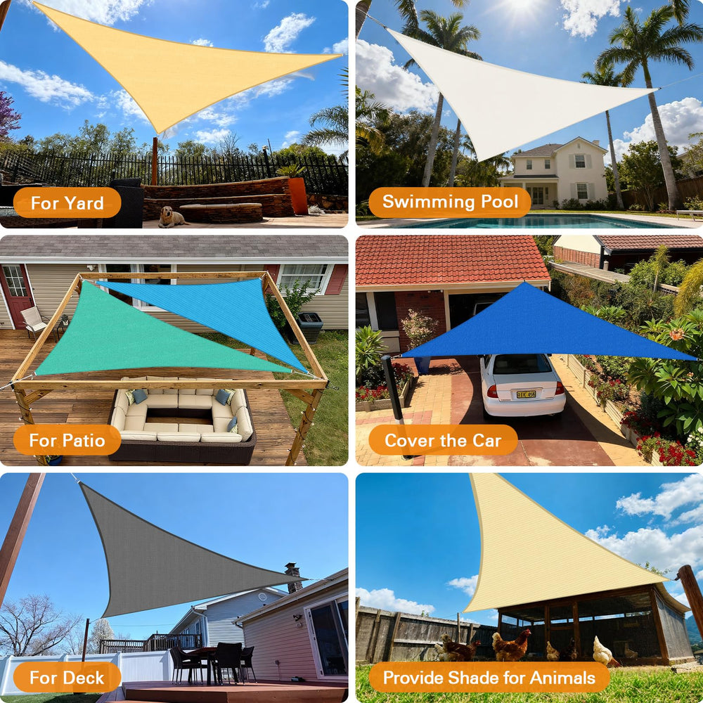 Artpuch Sun Shade Sail showing airflow feature