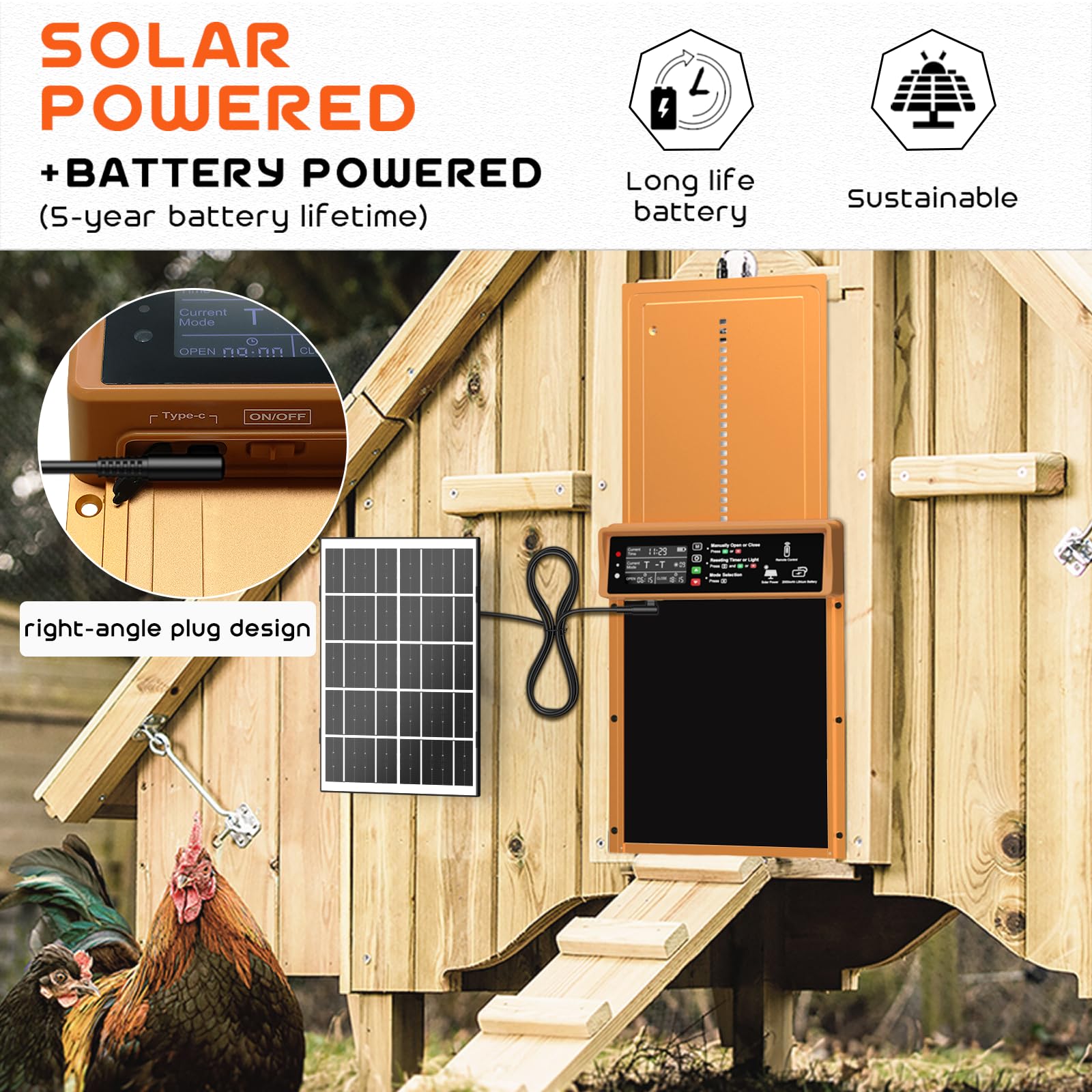 AsFrost Automatic Chicken Coop Door installation guide