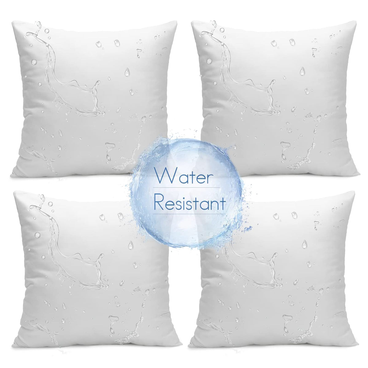 Ashler Home Deco 20x20 outdoor pillow insert front view