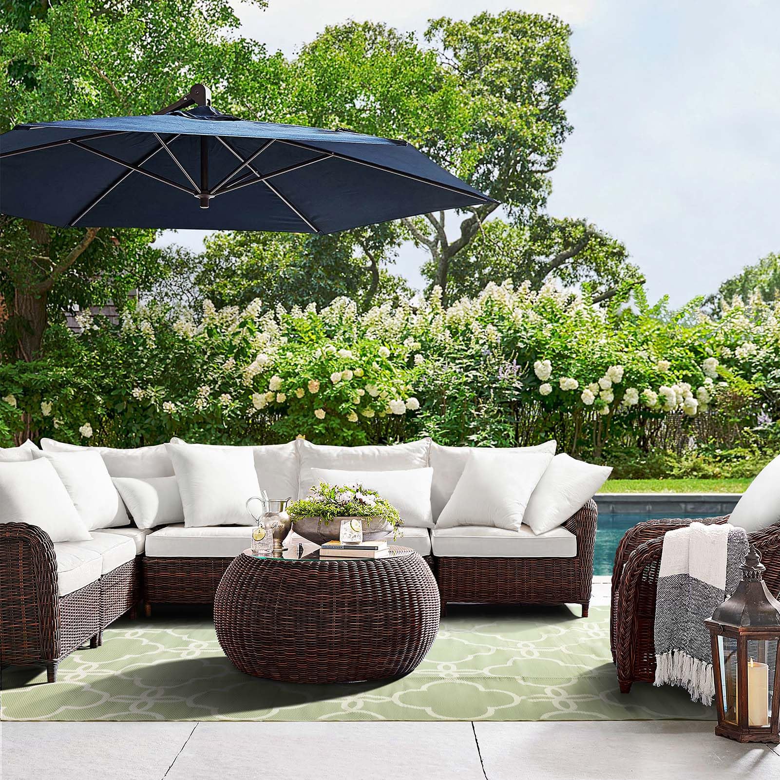 Ashler Home Deco packaging for 20x20 outdoor pillow inserts